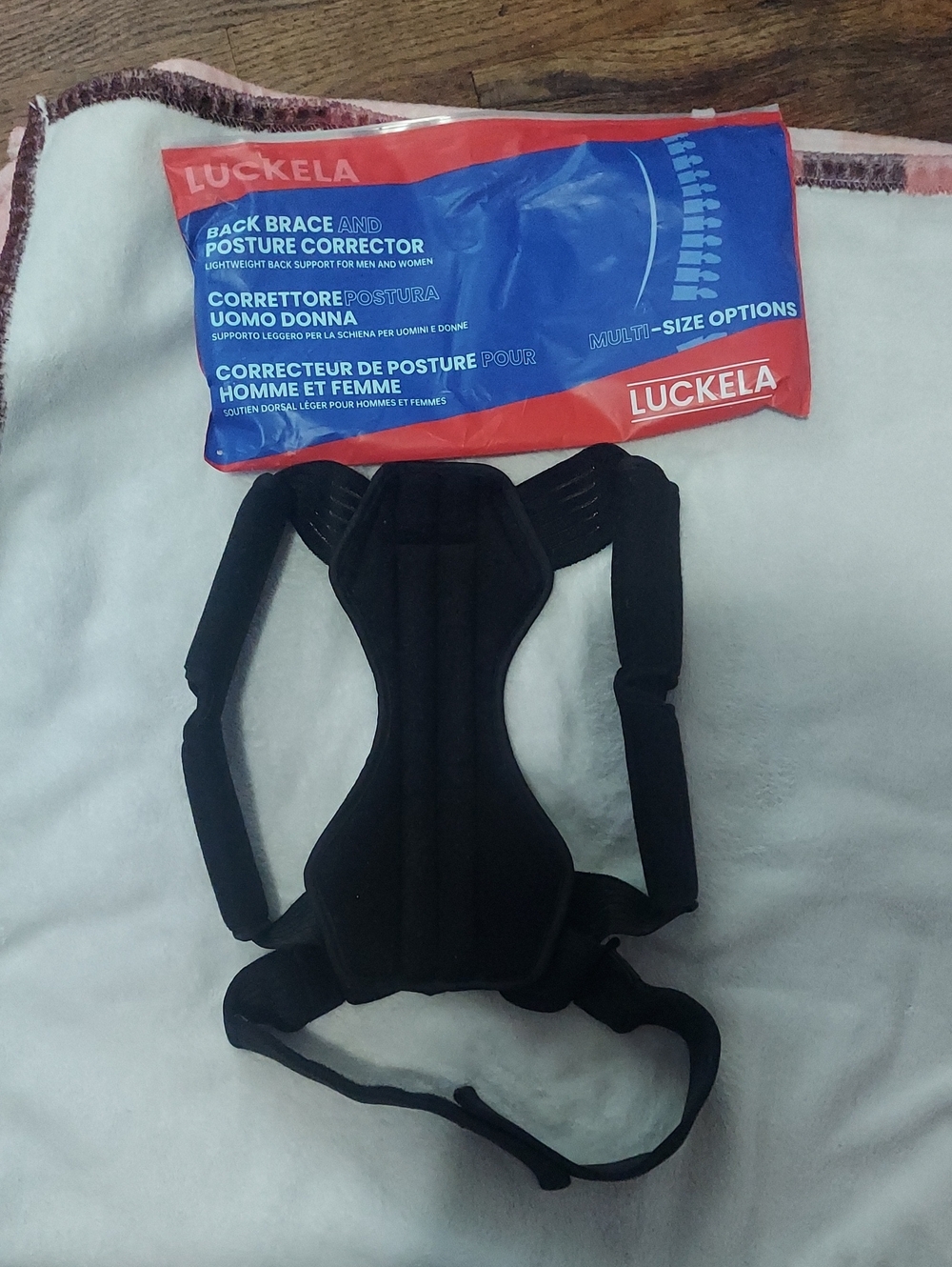 Women's Black Posture Corrector